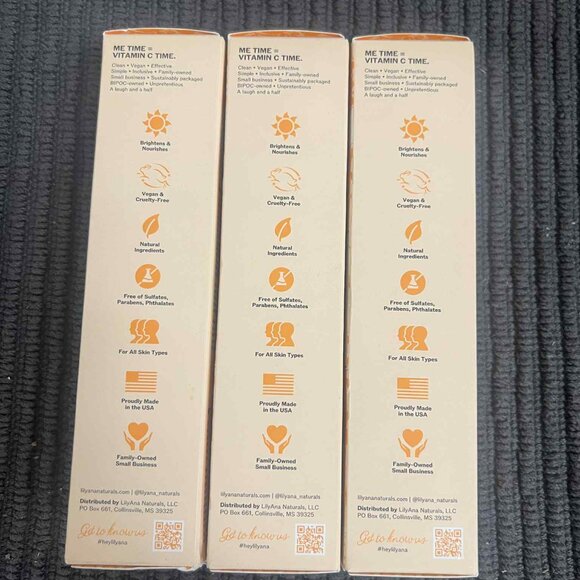 3 Brand New LilyAna Naturals Vitamin C Face Cleanser - 6.59 fl oz. - Picture 4 of 7